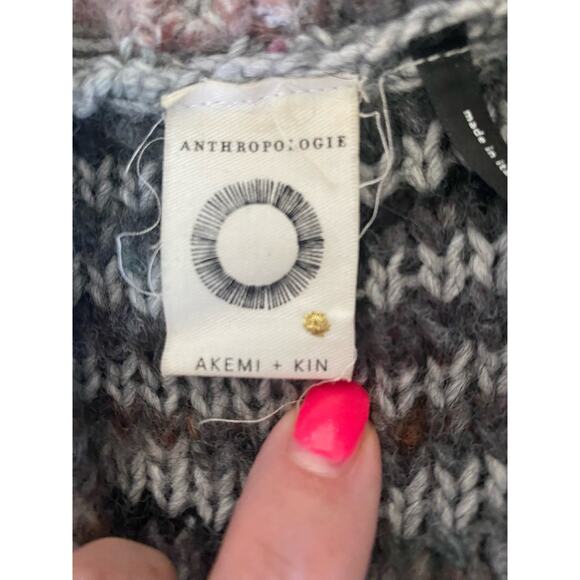 Anthropologie Akemi + Kin Wasilla Long Open Front Cardigan Small runs Large - Picture 3 of 5